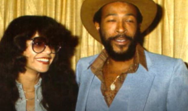 Jan Gaye with her ex-husband Marvin Gaye in late 70s.